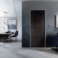 LPD Vancouver Dark Grey Laminate FD30 Fire Door - Fully Finished