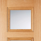 LPD Amsterdam Glazed Oak 3L Internal Door - Pre Finished