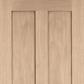 LPD London 4 Panel Oak Internal Door - Unfinished