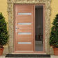 LPD Balham Frosted Glazed Hardwood External Door - Unfinished