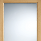 LPD Pattern 10 Clear Glazed Oak External Door - Unfinished