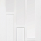 LPD Coventry White Primed Glazed 3L Internal Door