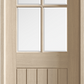 LPD Mexicano Blonde Oak Arched Door Lining - Pre Finished