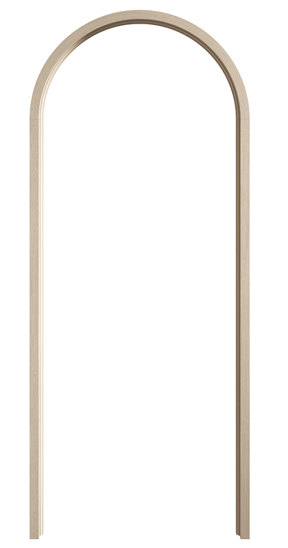 LPD Mexicano Blonde Oak Arched Door Lining - Pre Finished