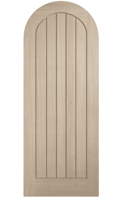LPD Mexicano Blonde Oak Arched Top Internal Door - Pre Finished