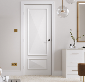 LPD Knightsbridge 2 Panel Traditional White Primed Internal Door