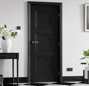 LPD Antwerp Traditional 3P Black Primed Internal Door