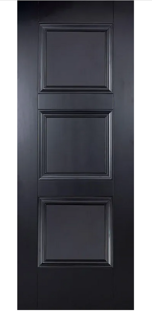 LPD Amsterdam Traditional Black Primed Internal Door