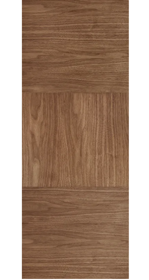 LPD Tres Walnut Veneer FD30 Fire Door - Pre Finished
