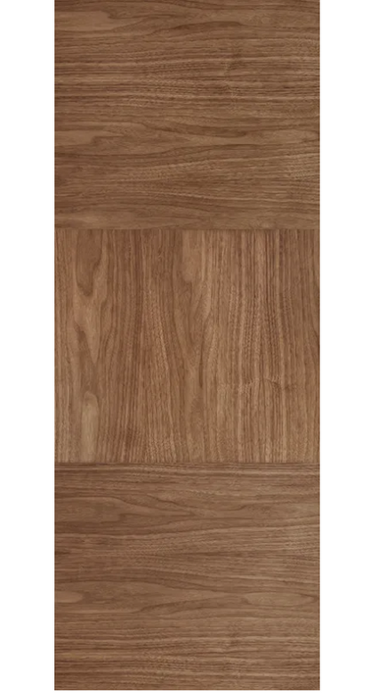 LPD Tres Walnut Veneer FD30 Fire Door - Pre Finished