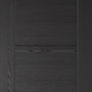 LPD Vancouver Black Laminate FD30 Fire Door - Fully Finished