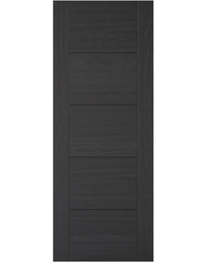 LPD Vancouver Charcoal Black 5 Panel Internal Door - Pre Finished