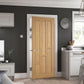 LPD Coventry 6 Panel Oak Internal Door - Pre Finished