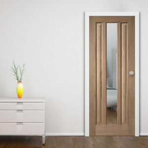 LPD Kilburn Glazed Traditional Oak Internal Door - Unfinished