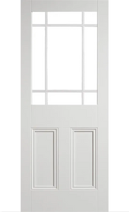 LPD Downham Unglazed 9L White Primed Internal Door