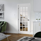 LPD SA Glazed 15L White Primed Internal Door