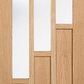 LPD Coventry 3 Light Oak Internal Door - Pre Finished