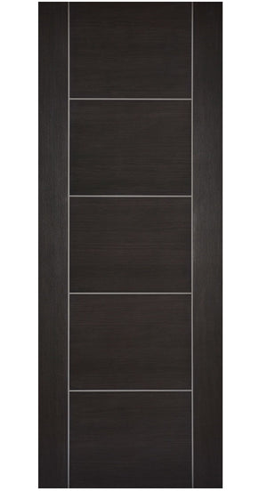 LPD Vancouver Dark Grey Laminate FD30 Fire Door - Fully Finished