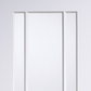 LPD Lincoln Glazed 3L White Primed Internal Door