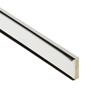 LPD White Primed Bladed Dual Seal Intumescent - 2100mm x 20mm x 4mm