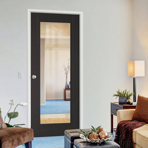 LPD Diez Charcoal Black Internal Door - Pre Finished