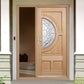 LPD Oak Empress Double External Doors - Unfinished