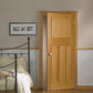 LPD DX 30's Style Oak FD30 Fire Door - Unfinished