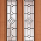 LPD Derby Glazed Leaded Hardwood External Door - Unfinished