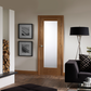 XL Joinery Pattern 10 Obscure Glazed Internal Oak Door - Pre Finished