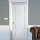 LPD Contemporary White Primed FD30 Fire Door