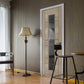 LPD Edmonton Glazed Light Grey Oak Internal Door - Pre Finished
