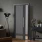 LPD Melbourne Ash Grey Glazed Internal Door - Pre Finished