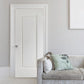 LPD Eindhoven Traditional White Primed FD30 Fire Door