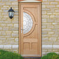 LPD Oak Empress Double External Doors - Unfinished