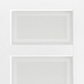 LPD Contemporary Glazed 4L White Primed Internal Door