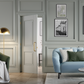 LPD Arnhem 2 Panel Traditional White Primed Internal Door