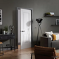 LPD Arnhem 2 Panel Traditional White Primed Internal Door