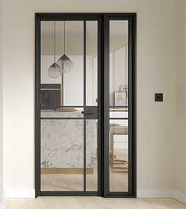 LPD Greenwich Clear Glazed W6 Sidelight - Pre Finished