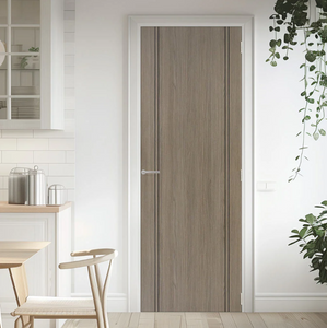 LPD Monaco Light Grey Laminate Internal Door - Fully Finished