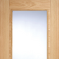 LPD Vancouver Glazed Pattern 10 FD30 Fire Door - Pre Finished