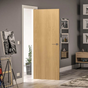 LPD Oak Flush Internal Door - Pre Finished
