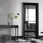 LPD Greenwich Industrial Style Clear Glazed Internal Door - Pre Finished