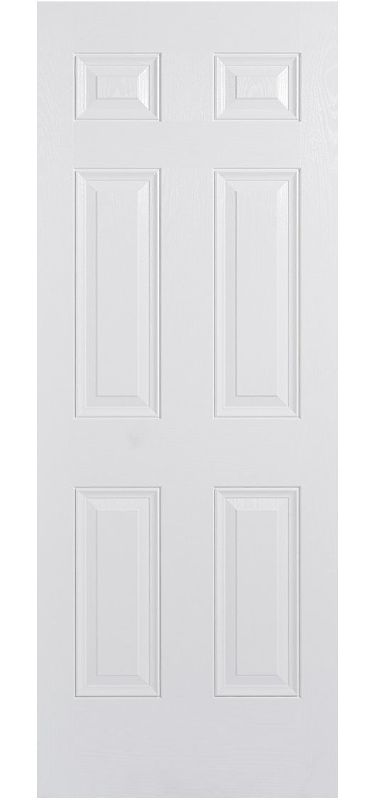 LPD Colonial White GRP External Door
