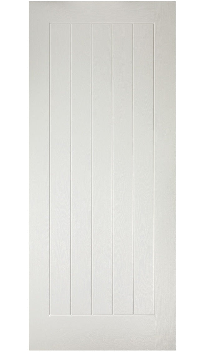LPD Mexicano GRP White Finish External Door - Fully Finished