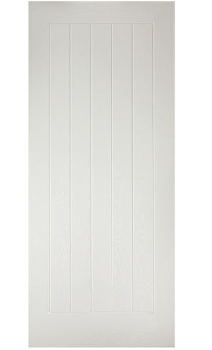 LPD Mexicano GRP White Finish External Door - Fully Finished