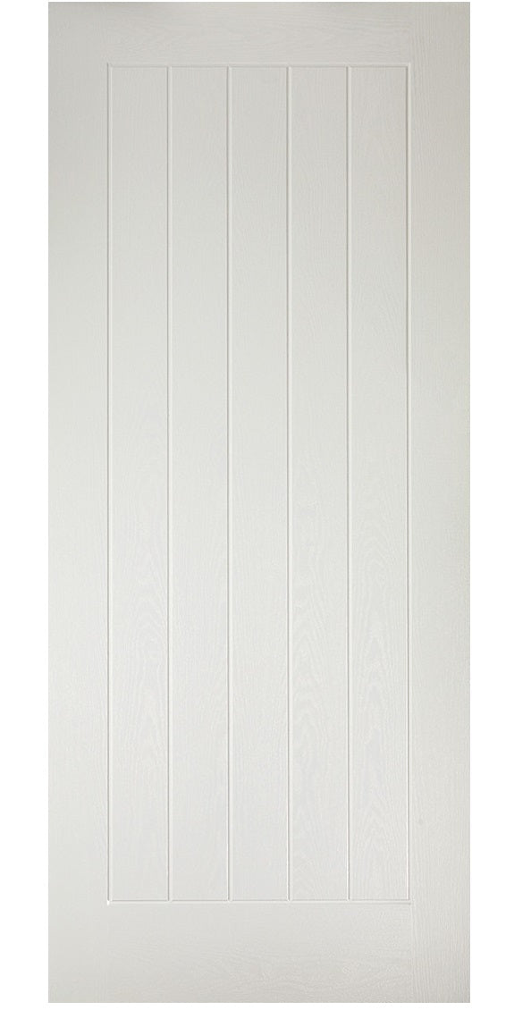 LPD Mexicano White GRP External Door