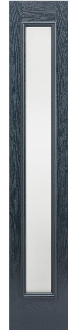 LPD Frosted Glazed Dark Grey GRP Sidelight