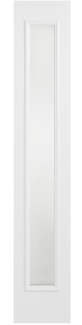LPD Frosted Glazed White GRP Sidelight