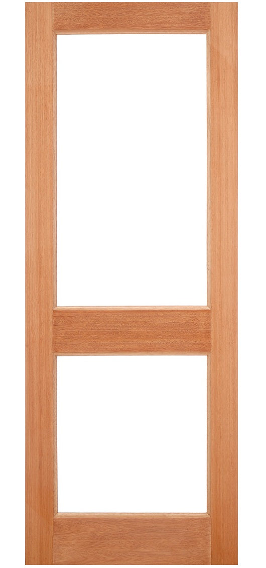 LPD 2XGG Unglazed Hardwood External Door - Unfinished