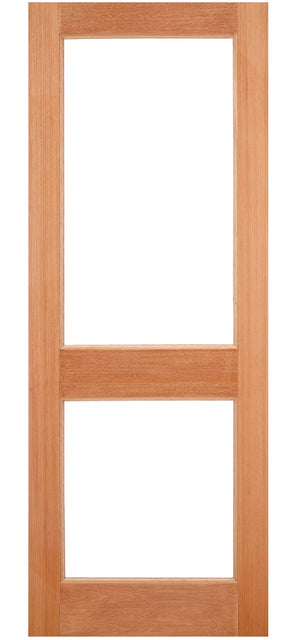 LPD 2XGG Unglazed Hardwood External Door - Unfinished